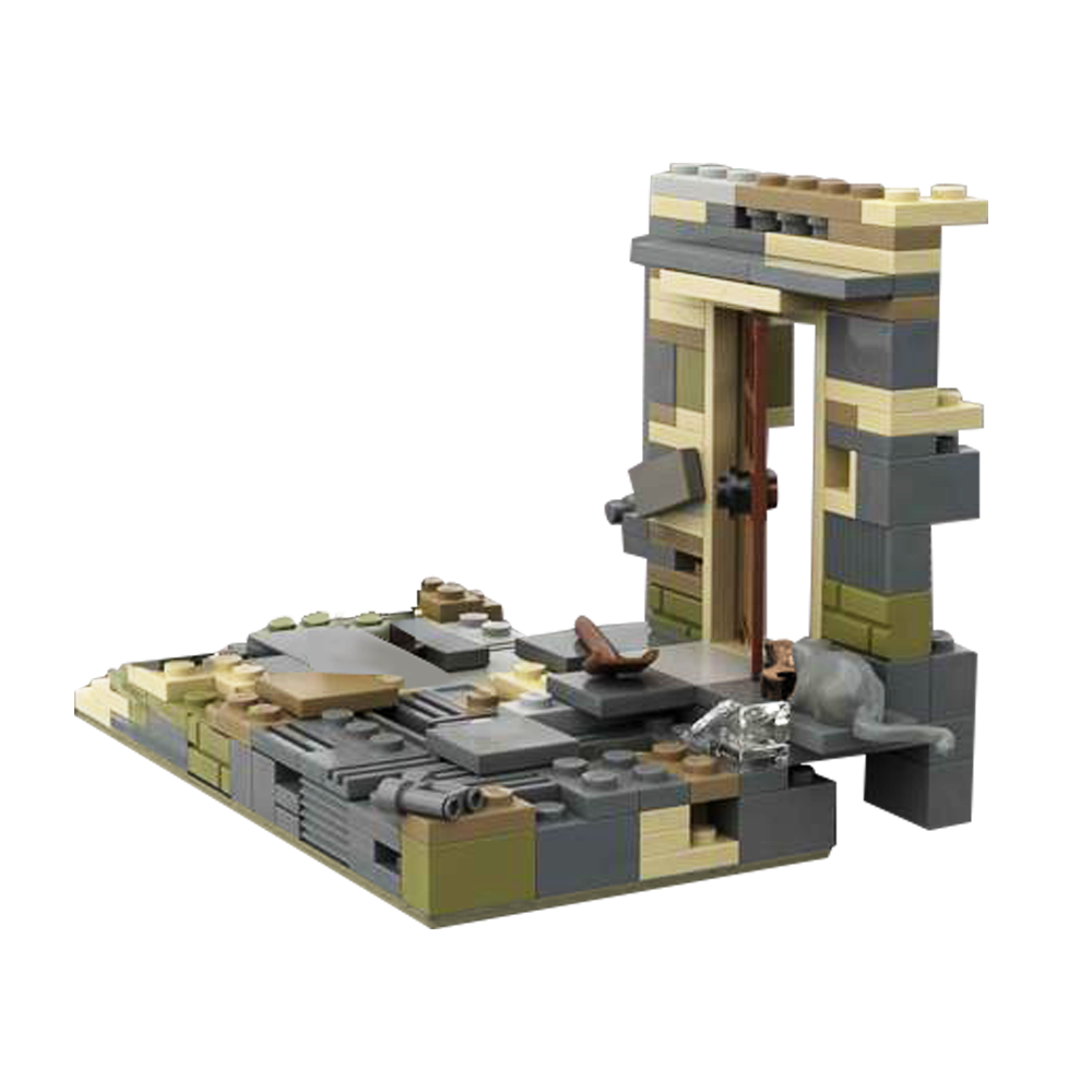 Kids Education Movies - Gobricks-bloques de construcción MOC tlou-minimal-joel y