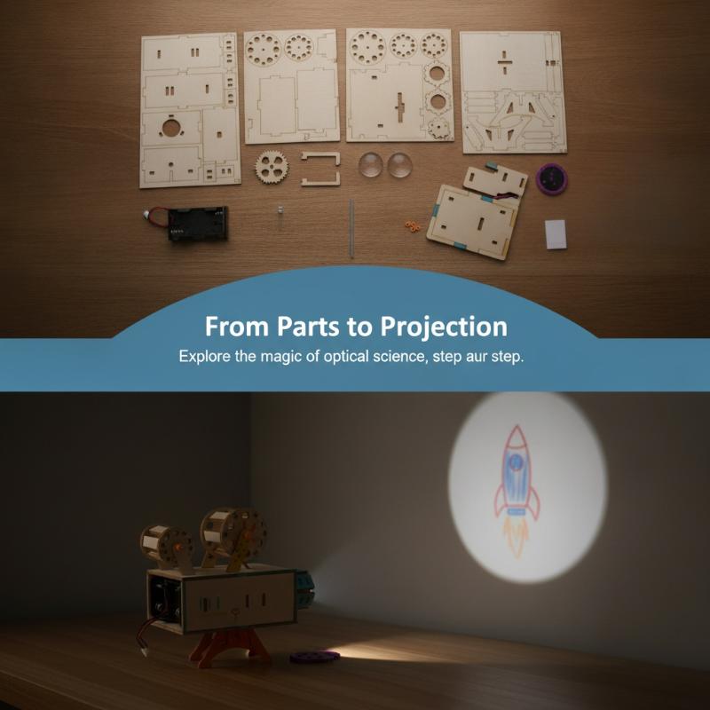 Kids Education Film - 1 Set Proyector de Películas de