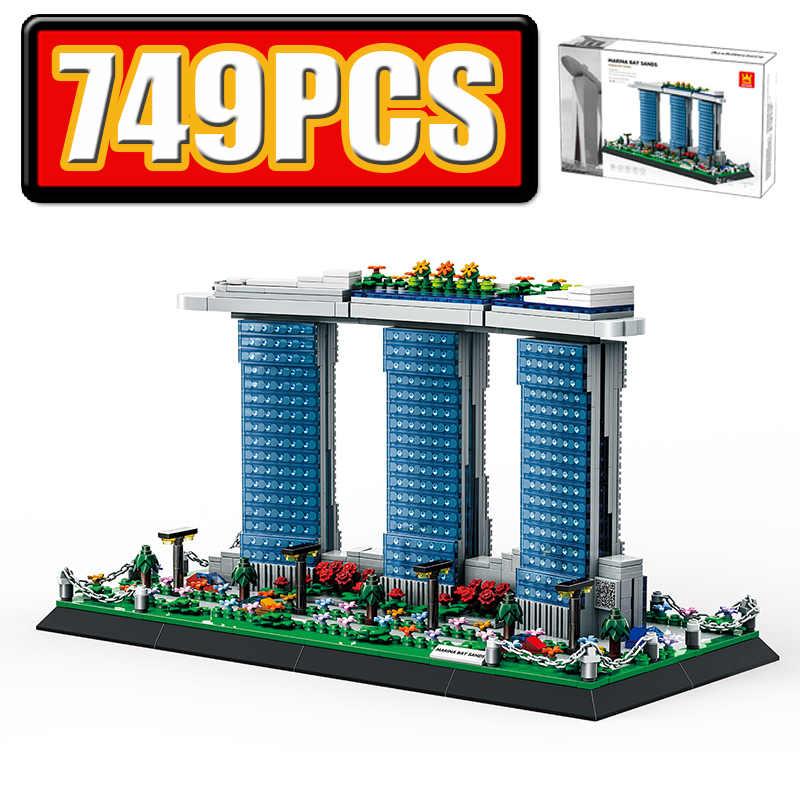 Kids Education In Singapore - 1154 Piezas 4217 Marina Bay Sands