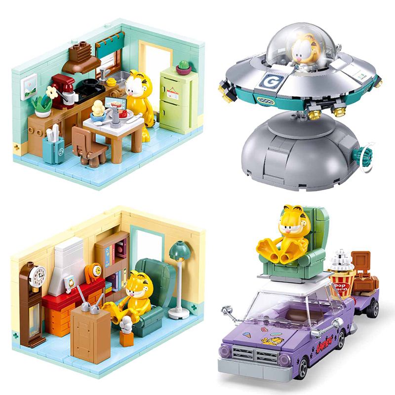Kids Education Movies - SLUBAN-modelo de bloques de construcción del