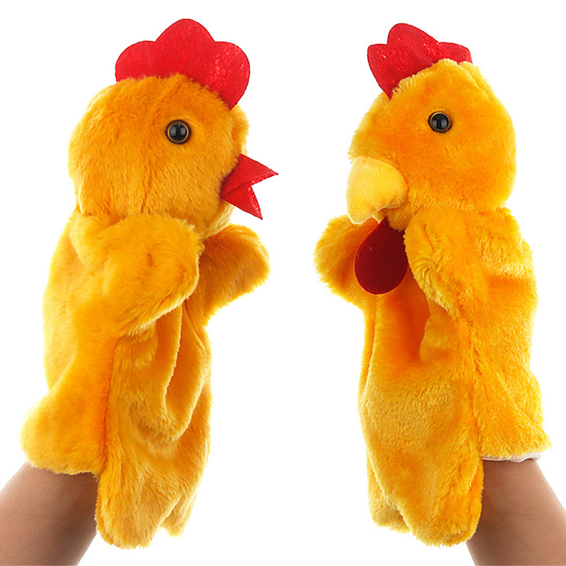 Kids Education Movies - Marioneta de mano de pollo, gallo
