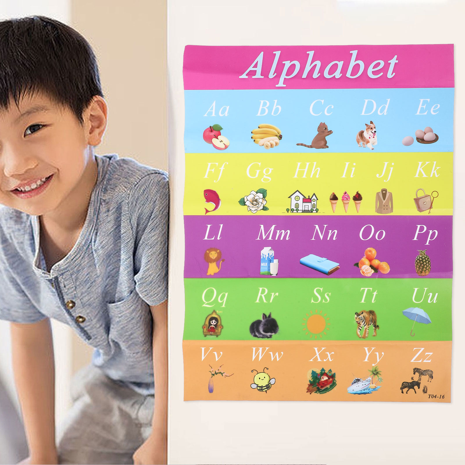 Póster educativo para niños, d - Kids Educational Posters reseña y precio
