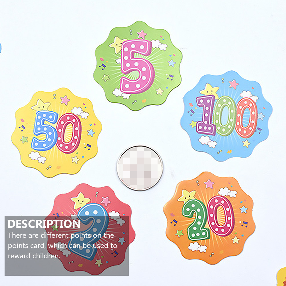 300 Tarjetas de Puntuación con - Kids Education Motivation reseña y precio