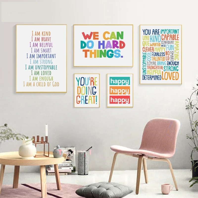 Póster Inspirador para Pared d - Kids Education Motivation reseña y precio