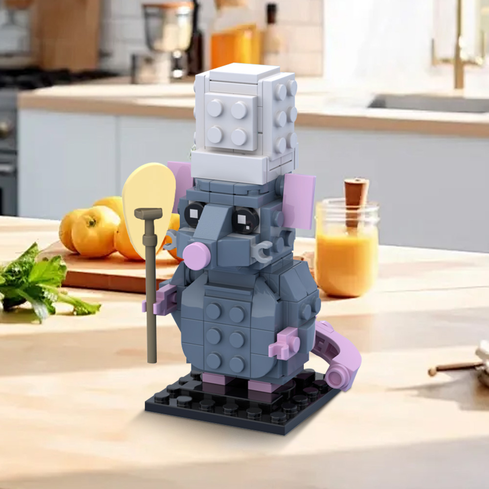 MOC Remy el rato ladrillos pel - Kids Education Movies reseña y precio