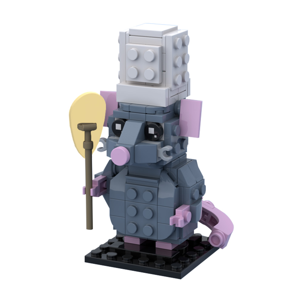 MOC Remy el rato ladrillos pel - Kids Education Movies reseña y precio