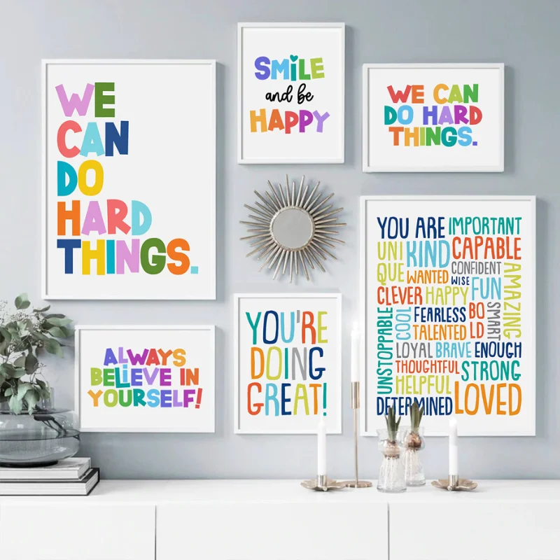 Cuadro de Pintura de Diamantes - Kids Education Motivation reseña y precio