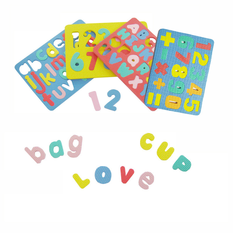 Rompecabezas 3D de espuma EVA  - Kids Educational - Alphabet Numbers & More reseña y precio