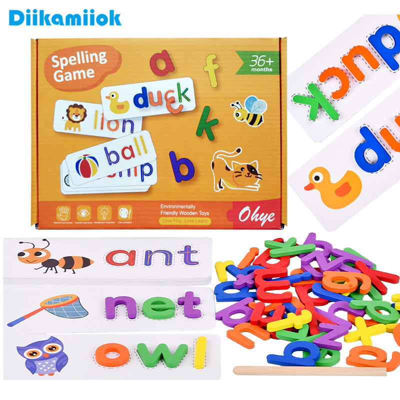 52 Uds. Alfabeto inglés ortogr - Kids Educational Games Learn English reseña y precio