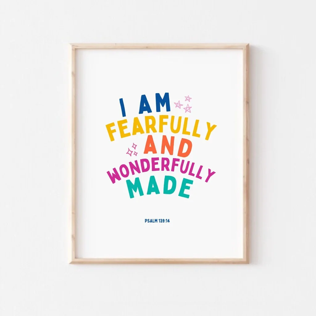 Pósteres con versículos bíblic - Kids Educational Posters reseña y precio