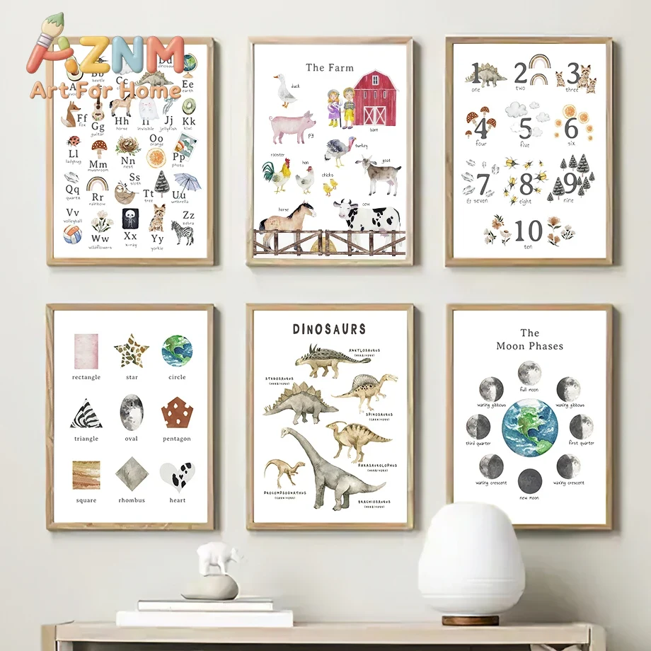 Educación, preescolar, alfabet - Kids Educational - Alphabet Numbers & More reseña y precio
