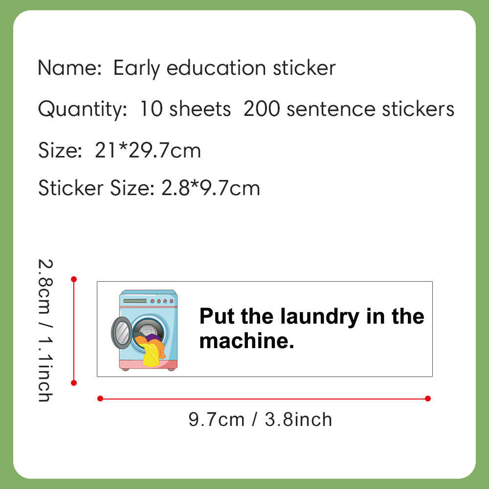 Pegatinas de aprendizaje de pa - Kids Educational Posters reseña y precio