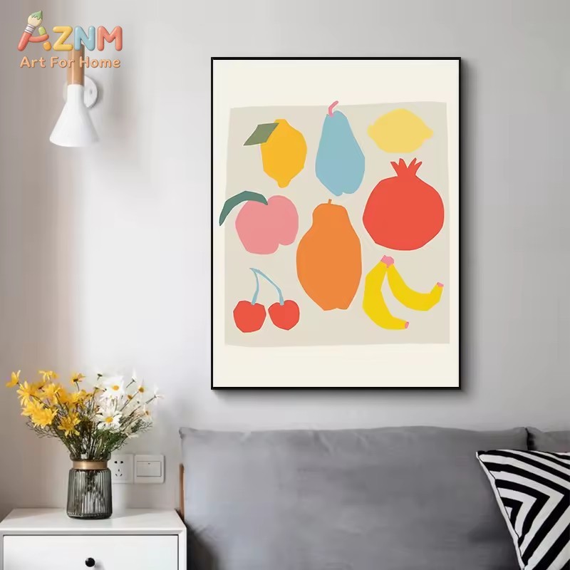 AZNM Lienzo decorativo para pa - Kids Educational - Alphabet Numbers & More reseña y precio