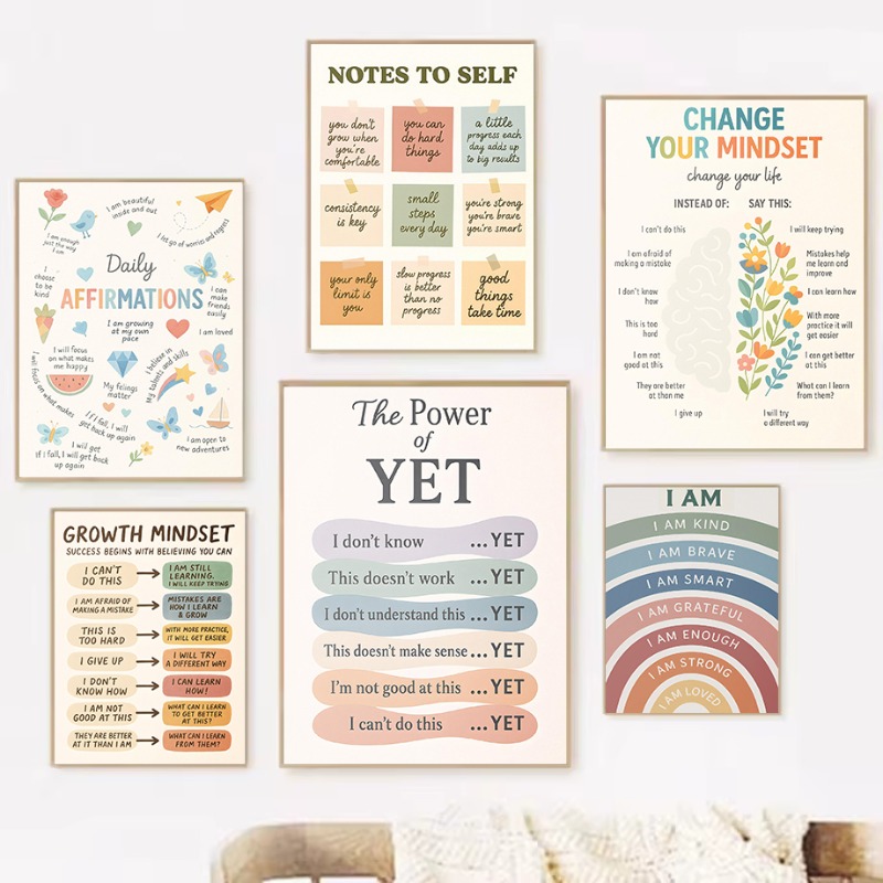 Notas para el crecimiento pers - Kids Educational Posters reseña y precio