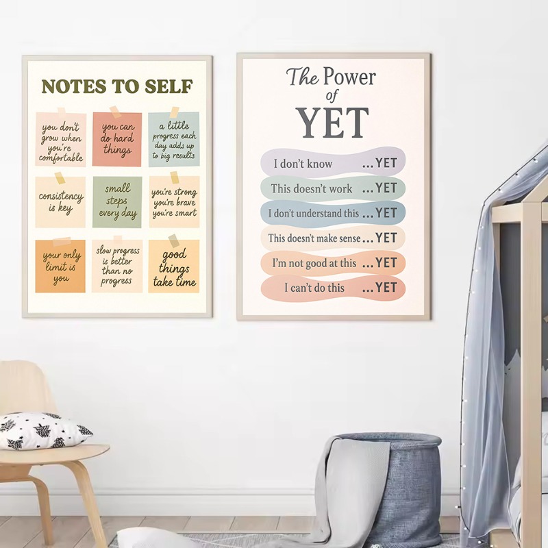 Notas para el crecimiento pers - Kids Educational Posters reseña y precio