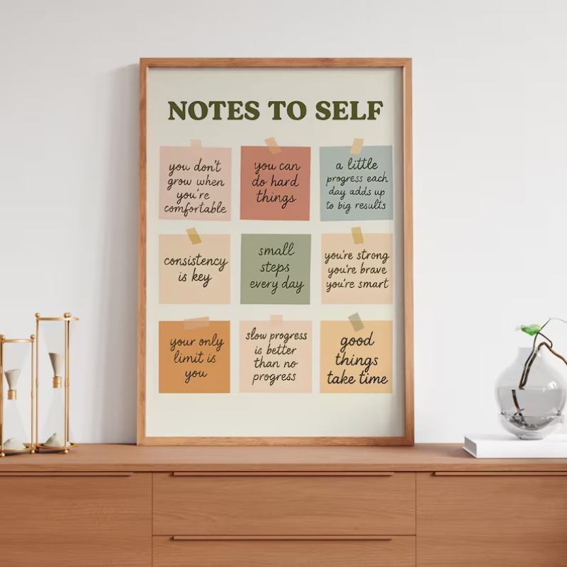 Notas para el crecimiento pers - Kids Educational Posters reseña y precio