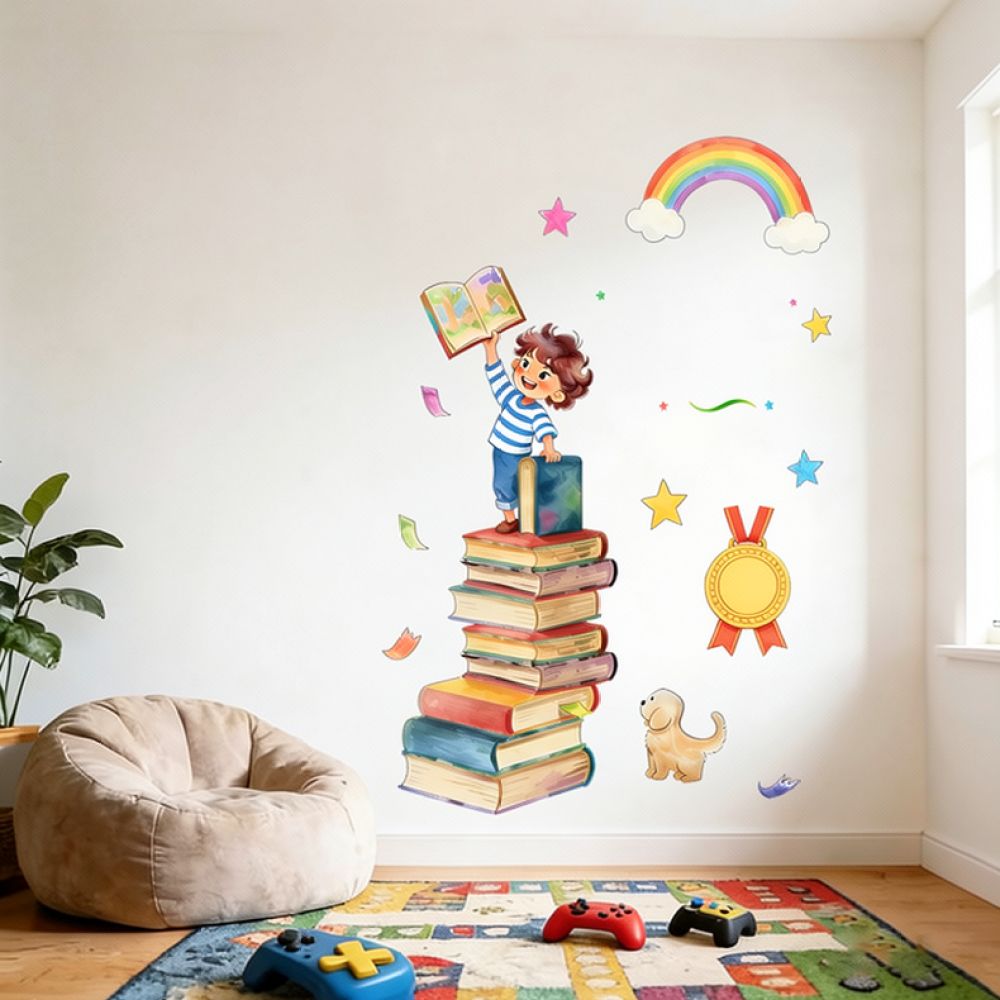 Adhesivo de pared con frases m - Kids Education Motivation reseña y precio